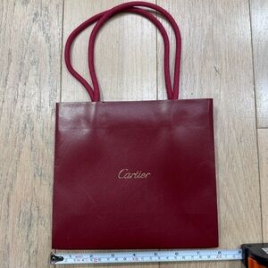 Cartier shopping bag